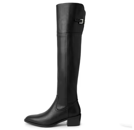 LBSFY  -  Fashion Knee High Boots Women New High-quality Genuine Leather Boots Pointed Edges High Heels Commuter Long Boots