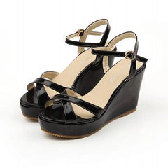 LBSFY  -  Summer  New Wedges Heel Sandals Women High Heel Platform Ladies Shoes Large Size 42 Small Size 30 31 32 33