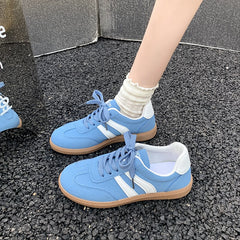 LBSFY -New Women's Casual Shoe Lace Sobriety New Fashion Lightweight Casual Outdoor Walking Shoes Sneakers Anti-slip Flat Women's Shoes