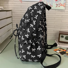 LBSFY -Bow Shaped Backpack, New Spring and Summer Backpack, Fashionable, Casual, Versatile for Commuting, Sports, Travel Backpack