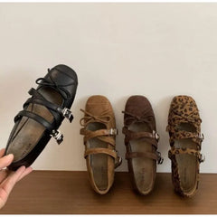 LBSFY -New Style Spring Autumn Fashion Butterfly-knot Women Flats Concise Ladies Ballet Style Shoes Eelgant Dress Shoes Zapatos Mujer