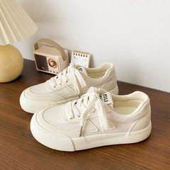 LBSFY  -  Fashion Casual Platform Canvas Shoes for Women Summer Autumn New Designer Solid Color Sneakers Female Solid Color Luxury Shoe