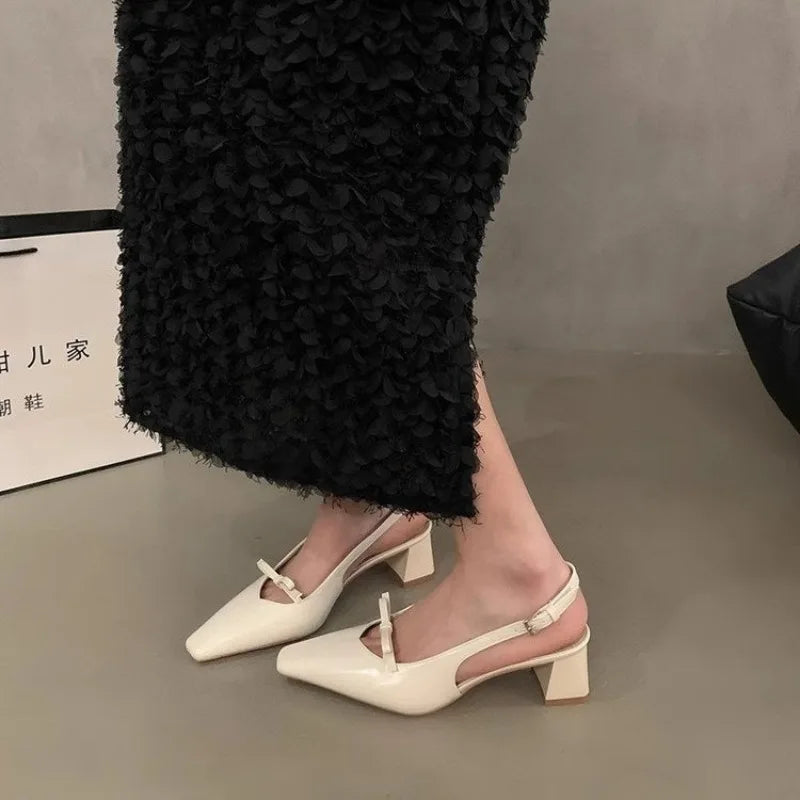 LBSFY -New Style Luxury Women's Heel Party for Women Purple Color Shoes Rhinestone Design Wedding Heels Plus Size Zapatos Mujer