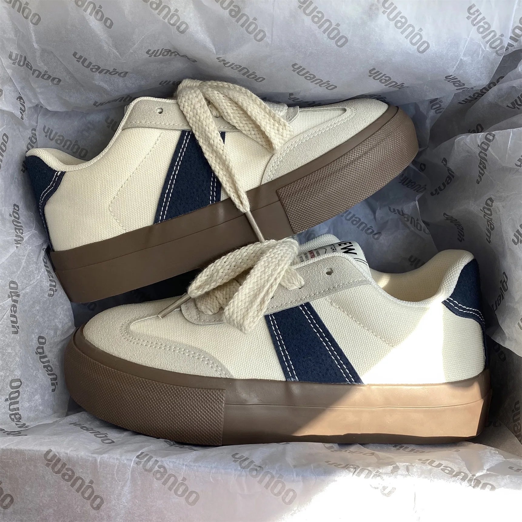 LBSFY  -  Spring Autumn New Designer Board Shoes for Women Fashion Casual Sports Platform Women Sneakers Luxury Zapatos De Mujer