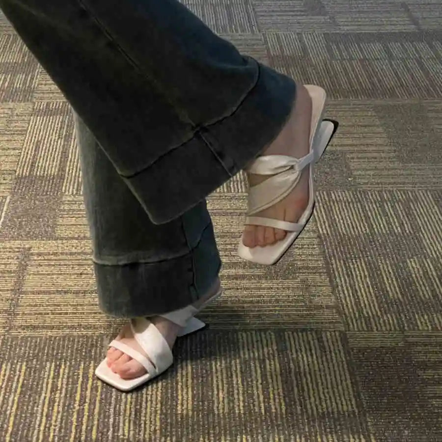 LBSFY  -Summer Fashion Wedges Heel Slippers Women Open Toe Beach Casual Sandals Shoes Zapatos De Mujer