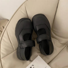 LBSFY  -  New French Style Women Espadrilles Casual Platform Zapatillas Mujer Black Daily Girls Mary Fashion Vintage Loafers Shoes