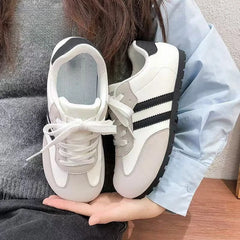 LBSFY -Women Sneakers 2025 Spring New Luxury Flat Loafers Comfortable Slip on Soft Female Sneakers Lightweight Outdoor Shoes