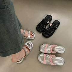 LBSFY  -  Designer Summer Butterfly-knot Women Slippers Fashion Open Toe Flats Slides Ladies Outdoor Casual Beach Sandalias Flip Flop