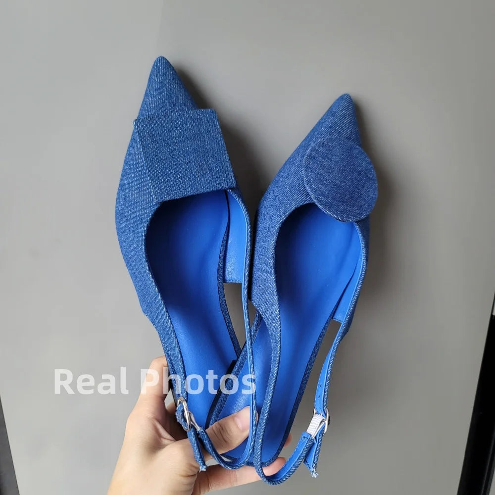 LBSFY  -  Ins Women Kitten Heels Slingbacks Sandals Leopard Genuine Leather Party Spring Summer Shoes Woman Sandals Pumps