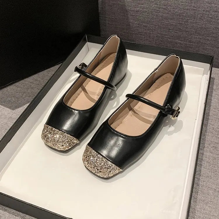 LBSFY -Women's Loafers 2025 Spring British Style Slip on Women Mary Jane Shoes Japanese Uniform Lolita Single Shoes Women Ballet Flats