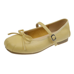 LBSFY -Designer Spring Women Mary Jane Shoes Fashion Square Toe Ladies Comfort Soft Sole Flats Women's Comfort Ballerinas Shoes