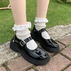 LBSFY  -  New Lolita Shoes Japanese Mary Jane Shoes Women Vintage Girls Students JK Uniform Platform Shoes Cosplay High Heels Plus Size 42