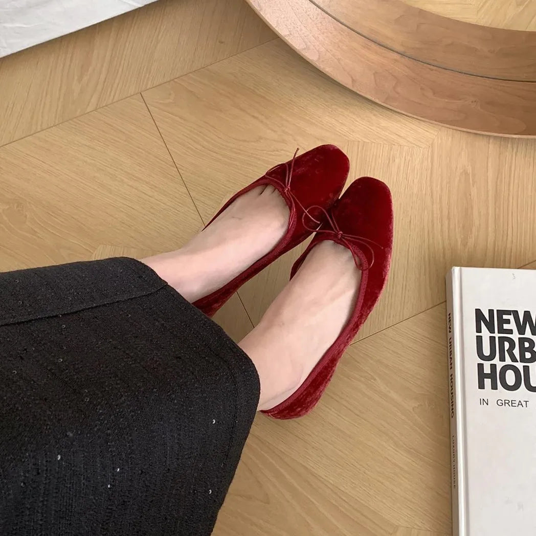 LBSFY  -  Brand New Women Flat Shoes Fashion Round Toe Shallow Ladies Mary Jane Ballerinas Flat Heel Casual Ballet Shoes Mujer