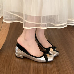 LBSFY  -Slip On Women Flats Shoes Fashion Elegant Butterfly-knot Spring Autumn Ladies Comfort Soft Sole Mary Jane Shoes Ballerina Mujer