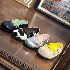 LBSFY  -  NEW Retro Mary Jane Shoes Women Fashion Casual Soft Sole Flats Female  Ballet Ladies Comfort Elastic Band Grandma Shoes