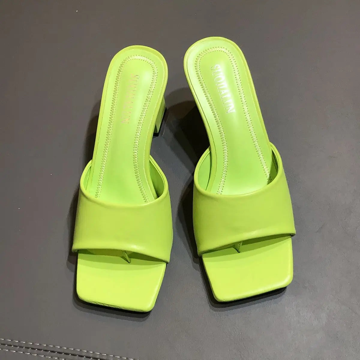 LBSFY -Women Brand Slippers Summer Low Heel Leisure Sandal Casual Outdoor Beach Flip Flop Open Toe Flat  Female Slides
