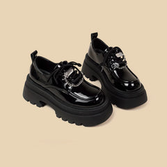 LBSFY  -   Fashion Mary Jane Shoes Lovely Girls Students Black Vintage Platform Shoes Women Trendy Pumps