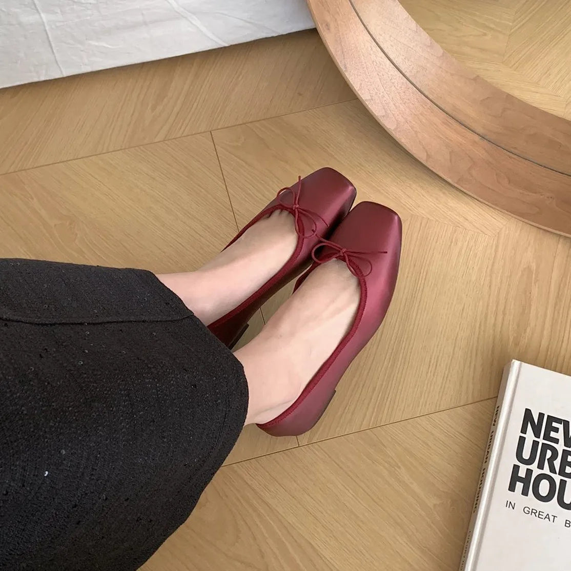 LBSFY  -  Brand New Women Flat Shoes Fashion Round Toe Shallow Ladies Mary Jane Ballerinas Flat Heel Casual Ballet Shoes Mujer