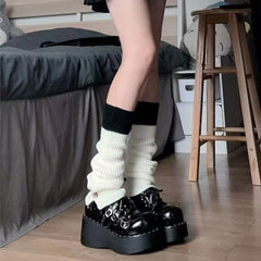Lbsfy Black White Striped Long Socks Women Sexy Over Knee Thigh High Socks Over The Knee Stockings Ladies Girls Warm Long Tube Socks