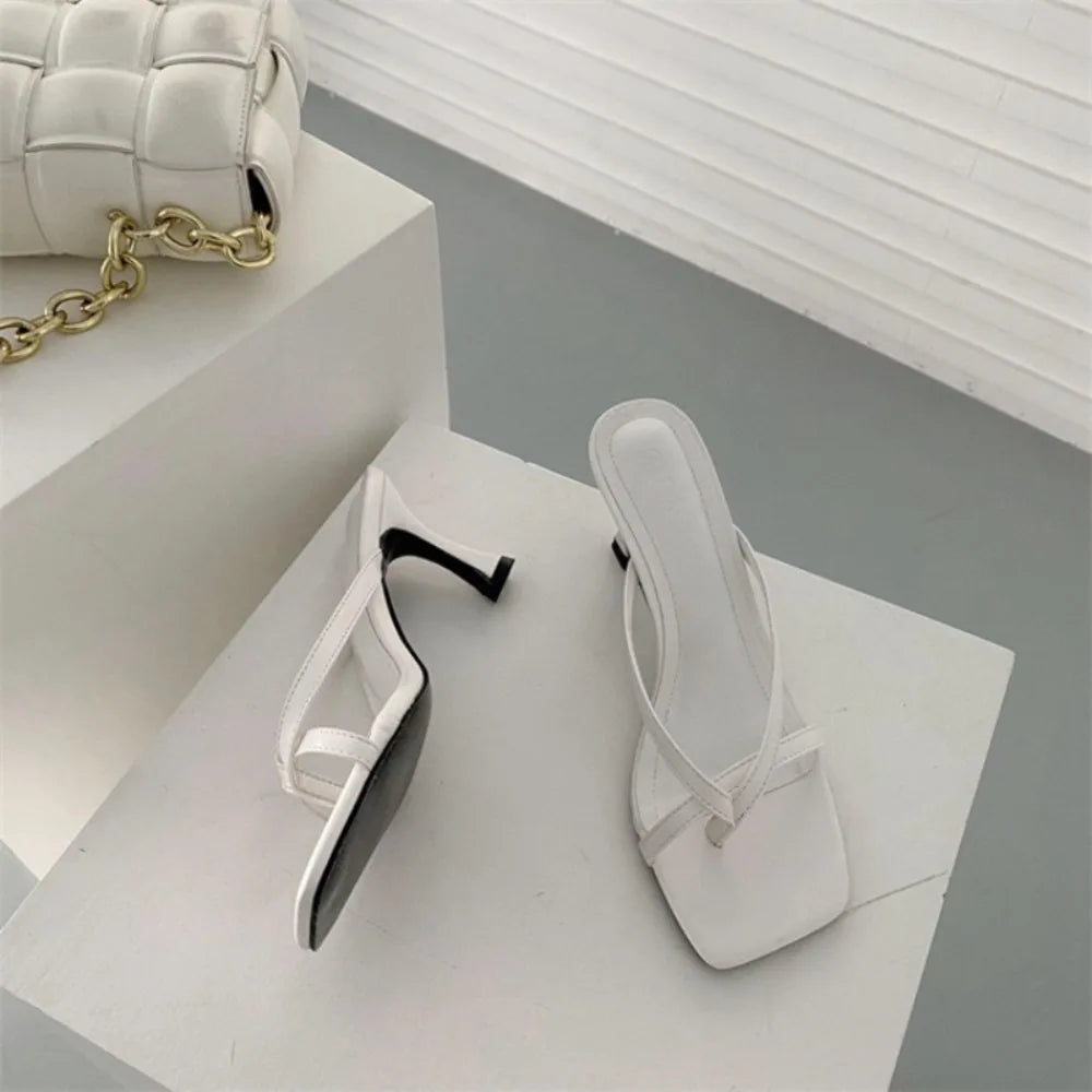 LBSFY -Female Summer Sexy Heels Sandals Slides Ladies Shoes Fashion Women Pumps Flip Flops Luxury High Heels Slippers Shoes