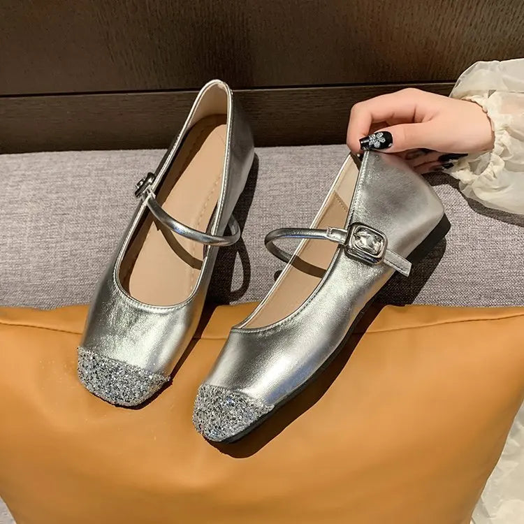 LBSFY -Women's Loafers 2025 Spring British Style Slip on Women Mary Jane Shoes Japanese Uniform Lolita Single Shoes Women Ballet Flats