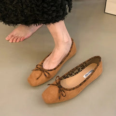 LBSFY -Soft Women Flats Femme Ballet Shoes Women Slip On Loafers Dress Flats Woman Outdoor Shoes Moccasins Mujer