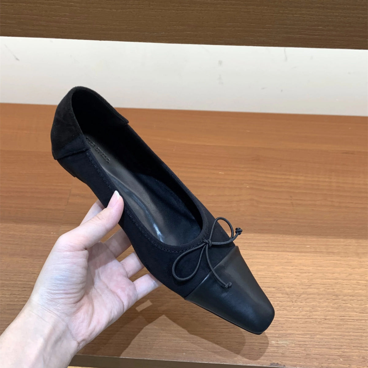 LBSFY  -  Women Brand Flats Fashion Ballet Shoes Bow Pregnant Women's Soft Flats Casual Loafers Women's Dress Shoes