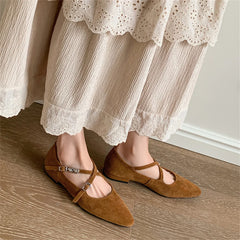 LBSFY  -   2025 Spring Summer Elegant Genuine Leather Pumps Woman Low Heeled Elegant Casual Shoes Woman Party Shoes Silver