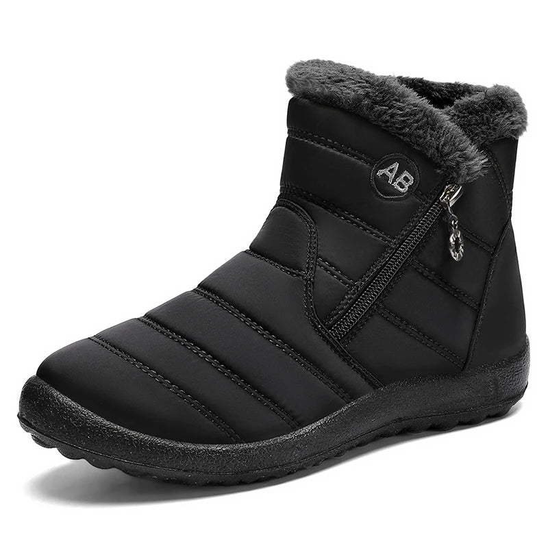 LBSFY -Winter Women Waterproof Snow Boots For Winter Shoes Women Casual Lightweight Ankle Boot Warm Fur Winter Boots Botas Mujer