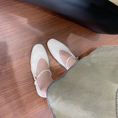 LBSFY -Autumn Women Flats Casual Ballet Shoes Fashion Round Toe Shallow Round Toe Mary Jane Soft Sole Ballerin Shoes