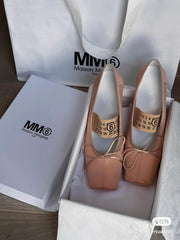 LBSFY  -  2024 Desinger square toe flat shoes