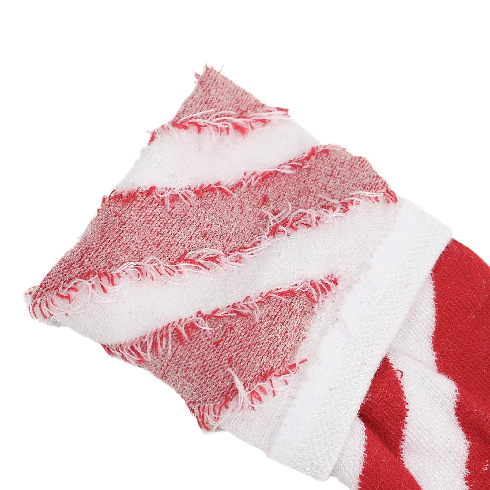 Lbsfy Diagonal Striped Women Christmas Stocking Candy Bow Socks Red Twill Stockings Stockings Knee Socks Halloween