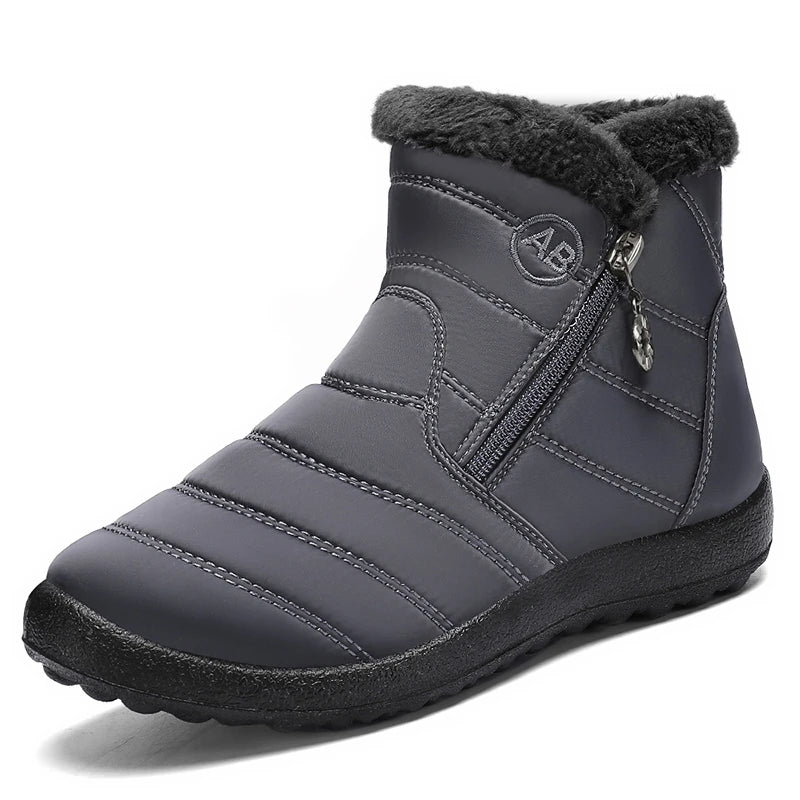 LBSFY -Winter Women Waterproof Snow Boots For Winter Shoes Women Casual Lightweight Ankle Boot Warm Fur Winter Boots Botas Mujer