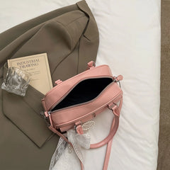LBSFY -Ladies Crossbody Bag Fashion Everything Popular Casual Sweet Lace Ballet Style Design Sense of Spring and Summer New Shoulder Ba