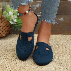 LBSFY -Women's Shoes Casual Sneaker Soft Sole Lightweight Slip on Casual Shoes Half Drag Daily Comfy Mules Women's Summer Shoes