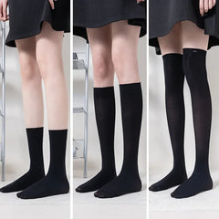 Lbsfy 1/3pairs Lolita Sexy Nylon Women Stockings Cute JK Black White Long Socks Over Knee Thigh High Socks Women Compression Socks