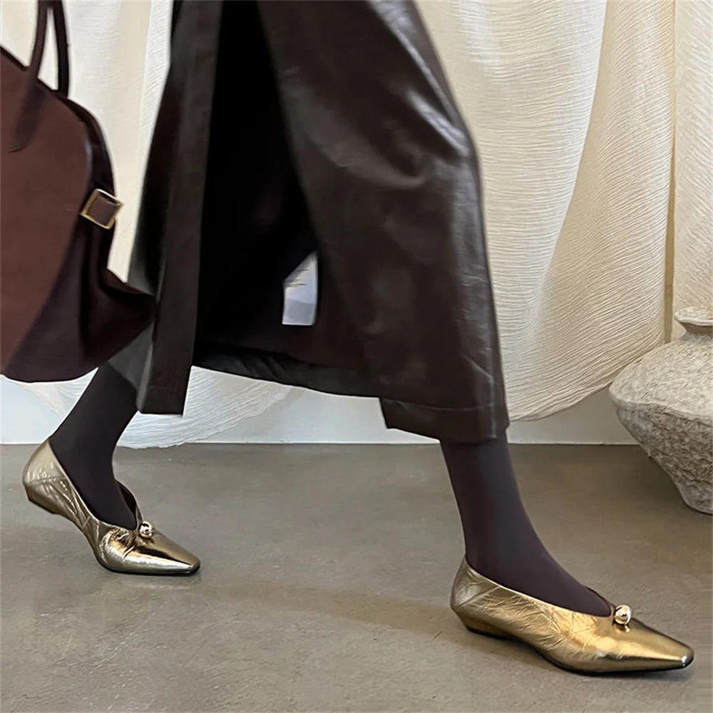 LBSFY  -  Women's High Heels New 2cm Simple Business Women's Shoes Evening Party Genuine Leather Elegant Prom Pumps Office Shoes