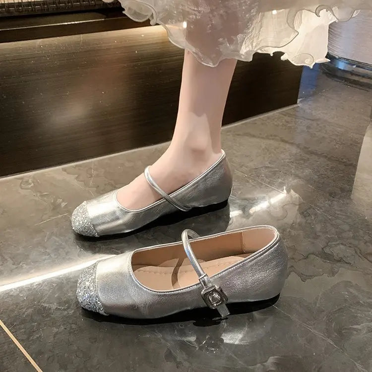 LBSFY -Women's Loafers 2025 Spring British Style Slip on Women Mary Jane Shoes Japanese Uniform Lolita Single Shoes Women Ballet Flats