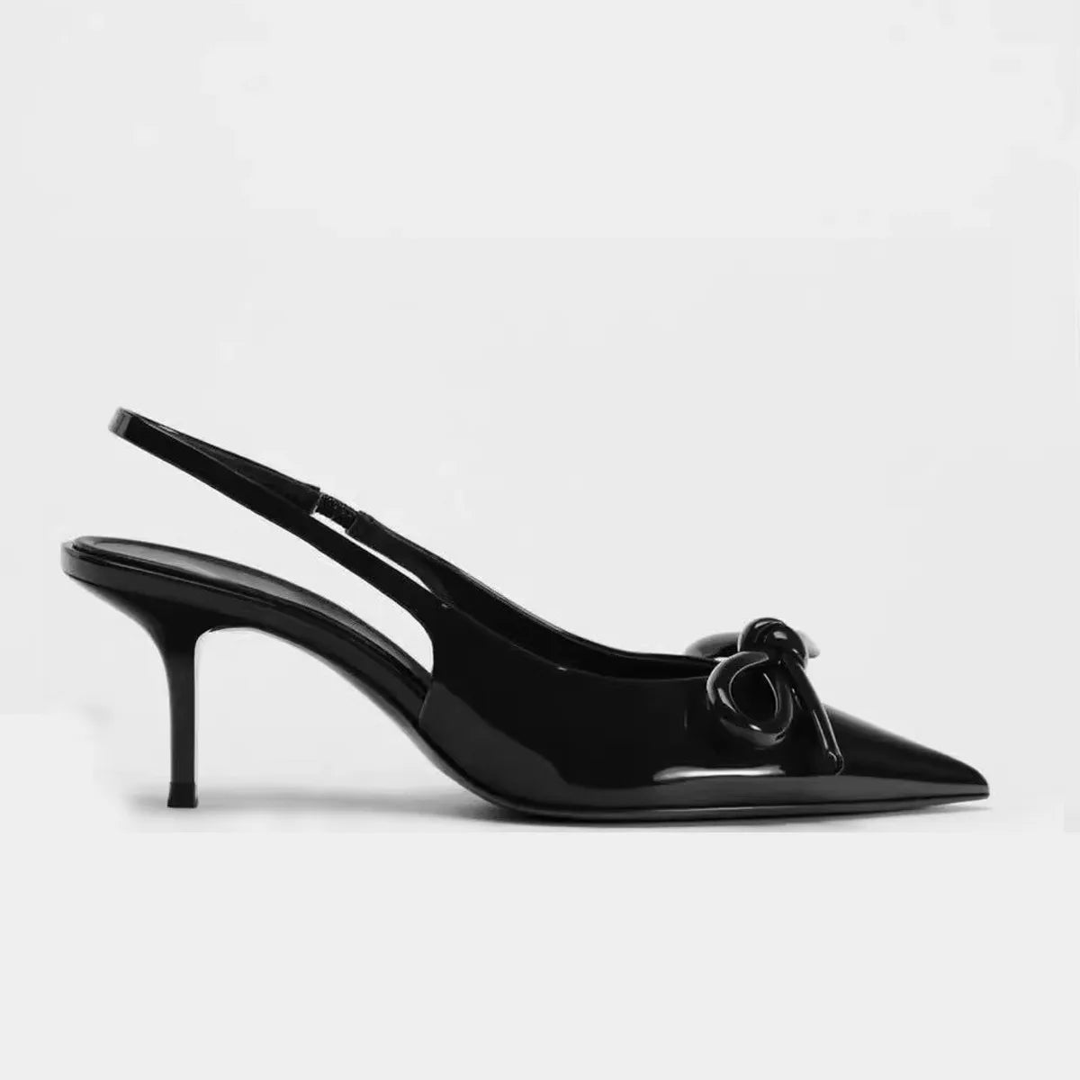 LBSFY -2025 hot Summer Women French style Clip Toe Slippers Fashion Dress Slide Shoes Ladies Elegant High Heel Footwear Mature style