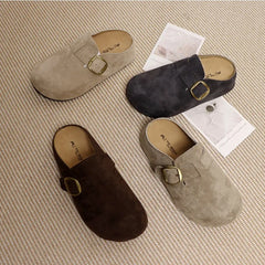 LBSFY -New Style Women's Casual Closed Toe Flip-flops Summer Outdoor Women's Slippers Sandals Comfortable Non-slip Slides Zapatos Mujer