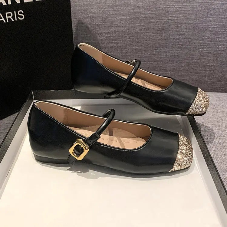 LBSFY -Women's Loafers 2025 Spring British Style Slip on Women Mary Jane Shoes Japanese Uniform Lolita Single Shoes Women Ballet Flats