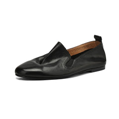LBSFY  -  Women Genuine Leather 2025 Flats New Soft Leather Round Toe Casual Shoes Woman Flats Loafers Working Shoes