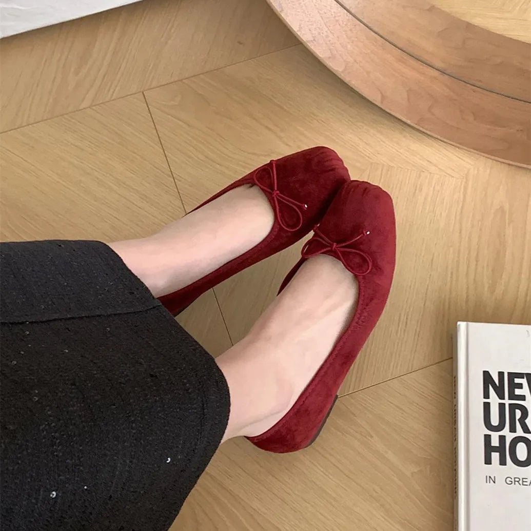 LBSFY  -  Brand New Women Flat Shoes Fashion Round Toe Shallow Ladies Mary Jane Ballerinas Flat Heel Casual Ballet Shoes Mujer