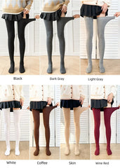 Lbsfy Black White Soild Color Long Stockings Women Over Knee Thigh High Over The Knee Stockings Lolita Ladies Warm Knee Socks