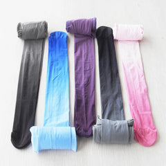 Lbsfy 80D Lolita Gradient Women Sexy Anime Stockings Cute Leggings Spring Autumn Snagging Resistance Colored Pantyhose for Girl Tights