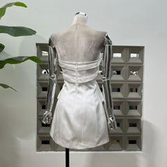 LBSFY -niche three-dimensional bow design tube top dress 2025 popular playful age-reducing slim-fitting evening dress