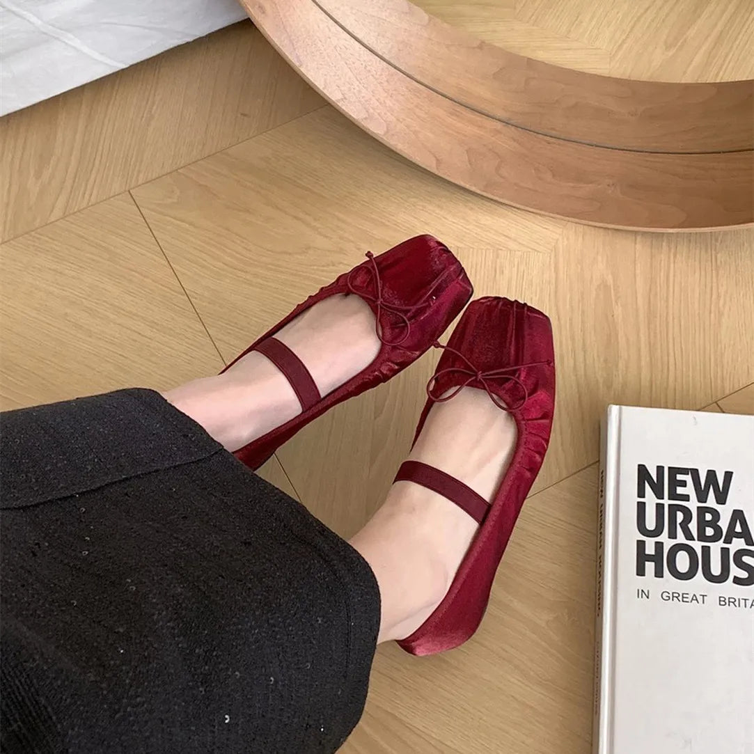 LBSFY  -  Brand New Women Flat Shoes Fashion Round Toe Shallow Ladies Mary Jane Ballerinas Flat Heel Casual Ballet Shoes Mujer