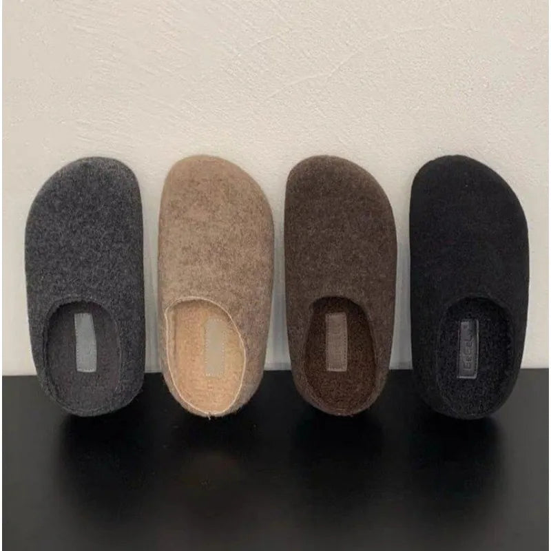 LBSFY -Fashion Flat Slippers for Women 2026 New Outdoor Cozy Soft Flat Mules Lady Retro Spring House Slides Antiskid Beach Shoe
