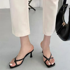 LBSFY -Female Summer Sexy Heels Sandals Slides Ladies Shoes Fashion Women Pumps Flip Flops Luxury High Heels Slippers Shoes