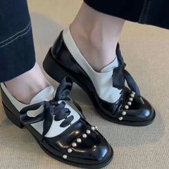LBSFY  -  Women tassel oxford Spring shoes leather loafers for woman sneakers female oxfords ladies single shoes 2025 summer shoes
